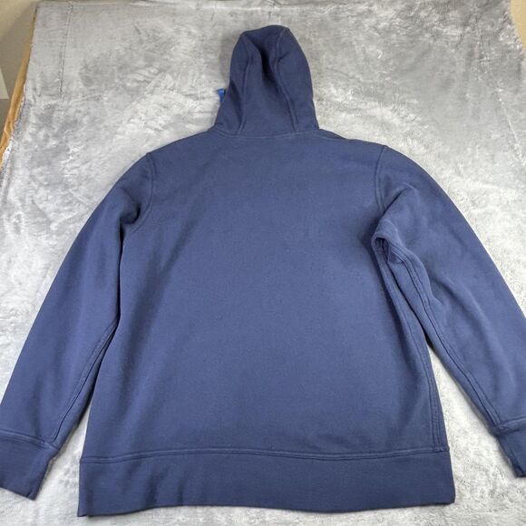 The North Face Hoodie Sweatshirt Mens XL Navy Blue Half Dome Pullover Logo TNF - Picture 6 of 9